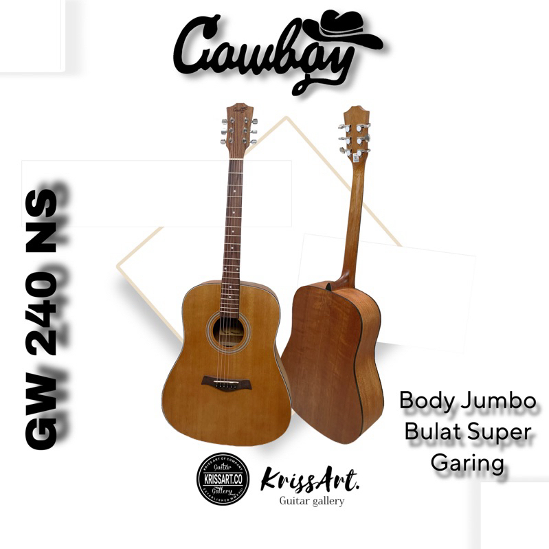 Gitar cowboy gw 240 na original gitar cowboy gw 240 ns original