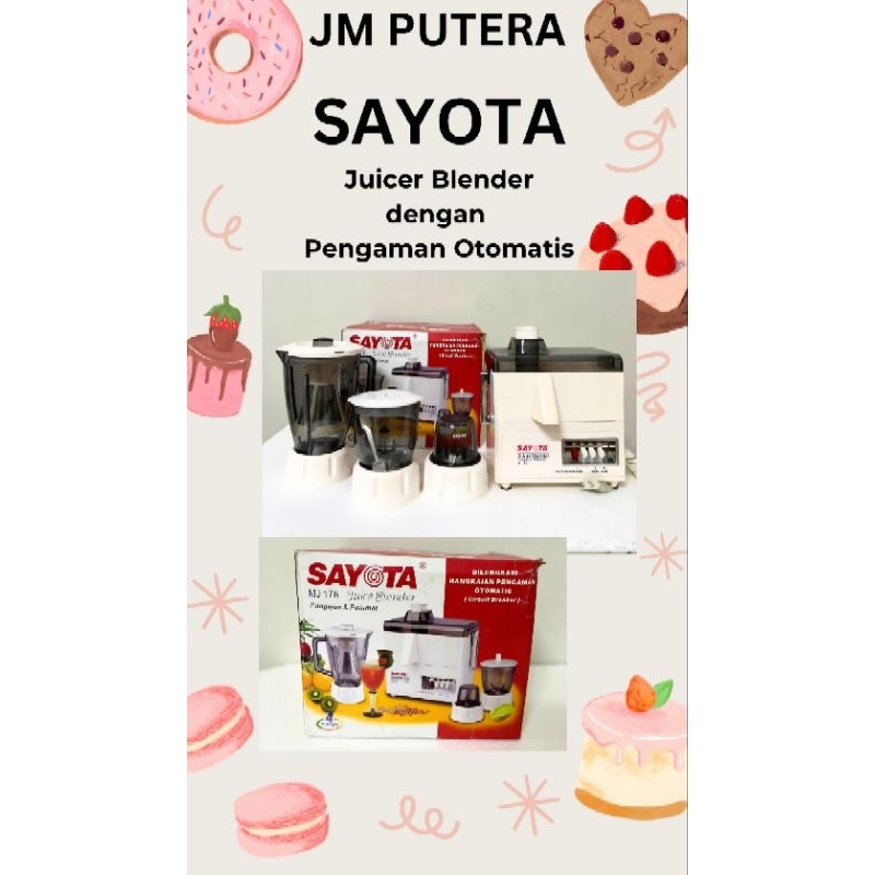 Juicer + Blender Set Sayota