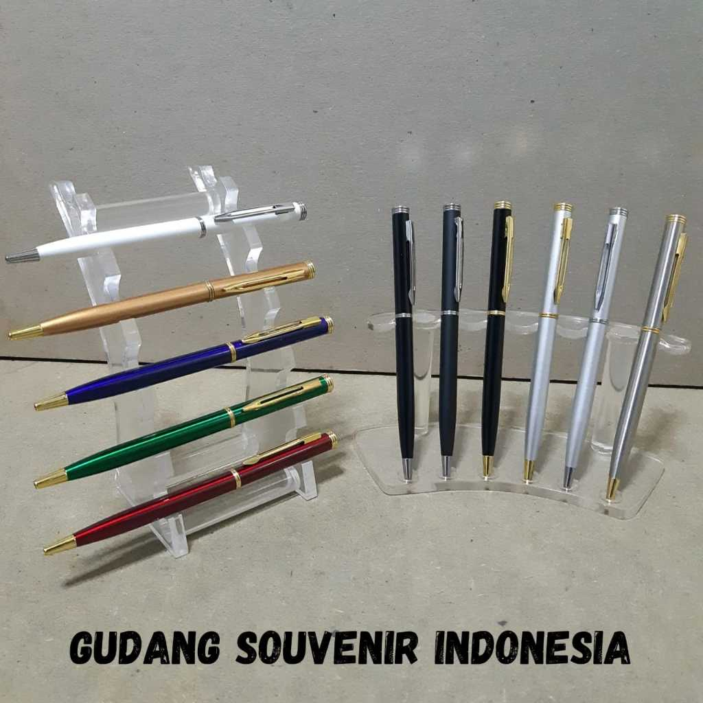 

Pulpen Metal Paku Sedang Medium Bisa Cetak logo