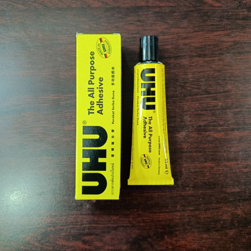 

Lem UHU All Purpose Adhesive Cair 35 ML ( 1 Tube )