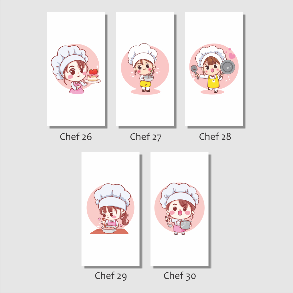 Hiasan Dinding Ruang Makan Aesthetic Walldecor Pajangan Dinding Lukisan Dinding Dapur Chef 063