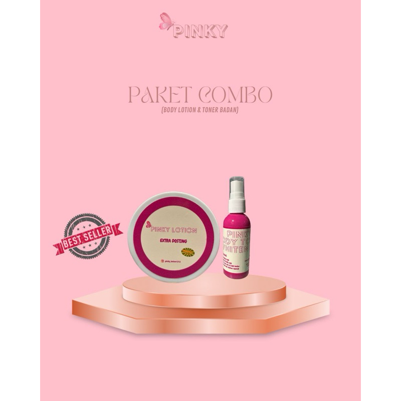 Pinky Lotion paket combo Reseller Parepare