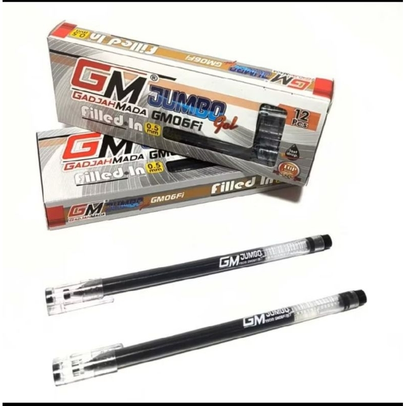 

Pulpen Jumbo Gel GM 06-Fi 0.5 mm (12 Pcs)