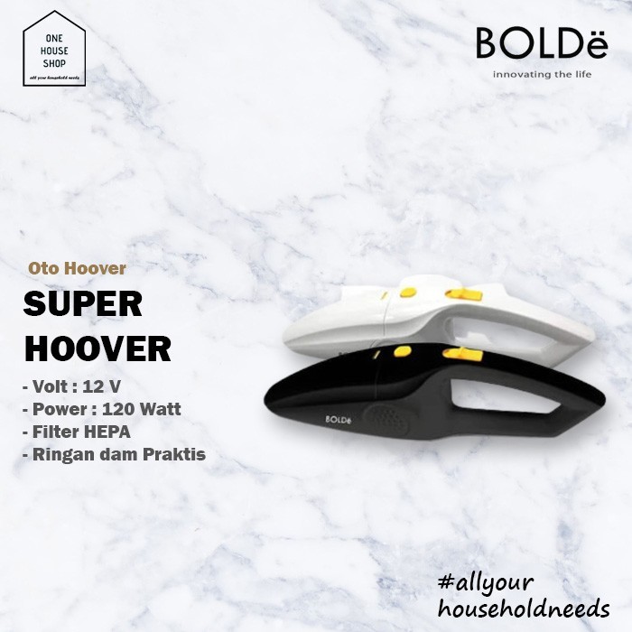 Portable Car Vacuum Cleaner Penyedot Debu Mobil Bolde Oto Hoover