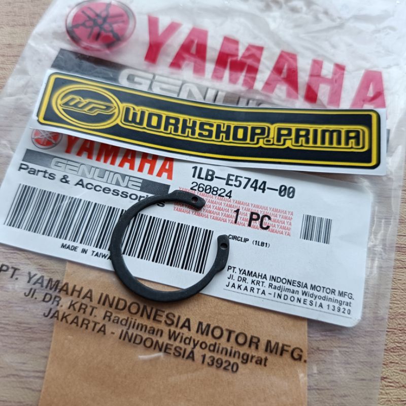Clip circlip klip 1LB Bearing Klaher Penahan bearing Dalam sliding Fixed Aerox 125 Xeon RC GT Ori Yg