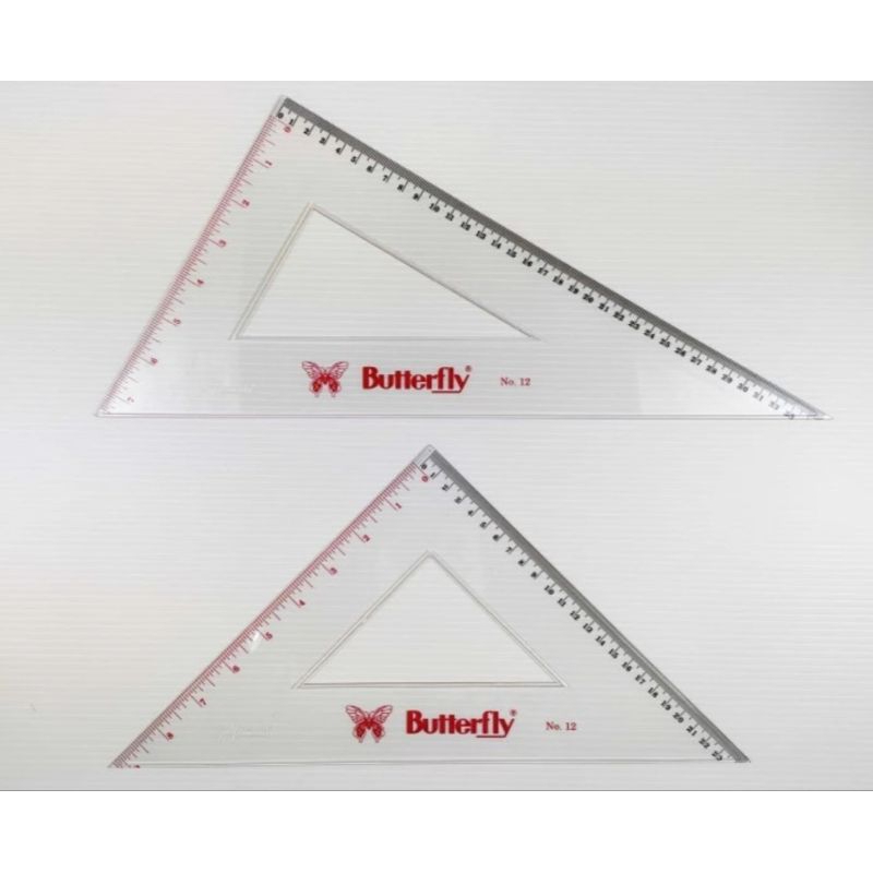 

Penggaris segitiga set dari Butterfly NO12
