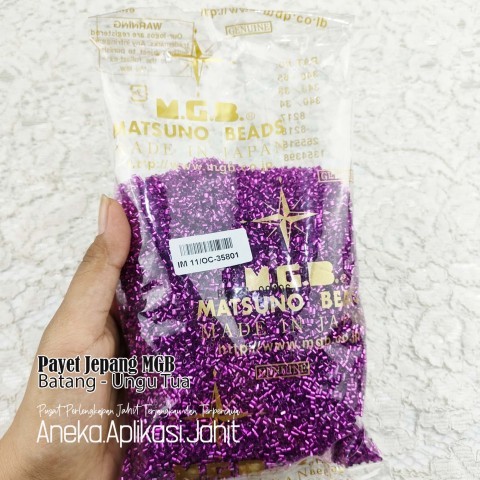 50 GRAM PAYET JEPANG MGB BAMBU PASIR 35801 UNGU TUA