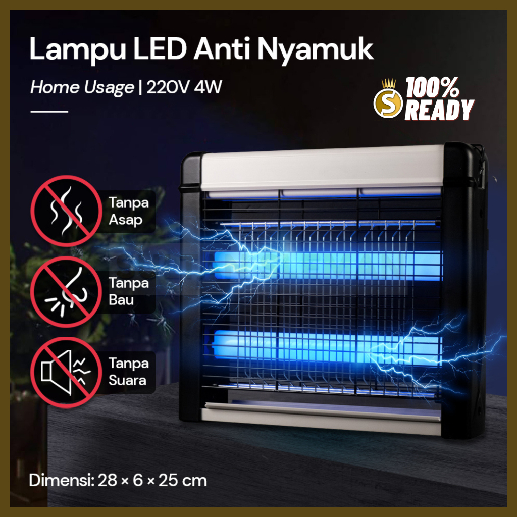 Lampu Nyamuk Ultraviolet / Perangkap Nyamuk Elektrik Bug Zapper / Perangkap Nyamuk Lampu UV
