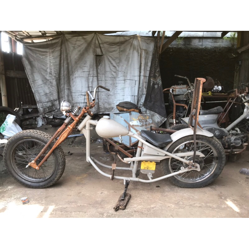 Rangka set / Frame set chopper bobber