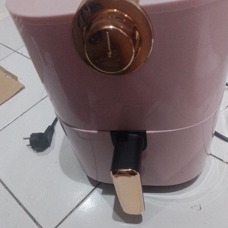 PRELOVED AIR FRYER MECOO ORIGINAL PINK AIR FRYER PINKY AIR FRYER MURAH PRELOVED ORIGINAL AIR FRYER O