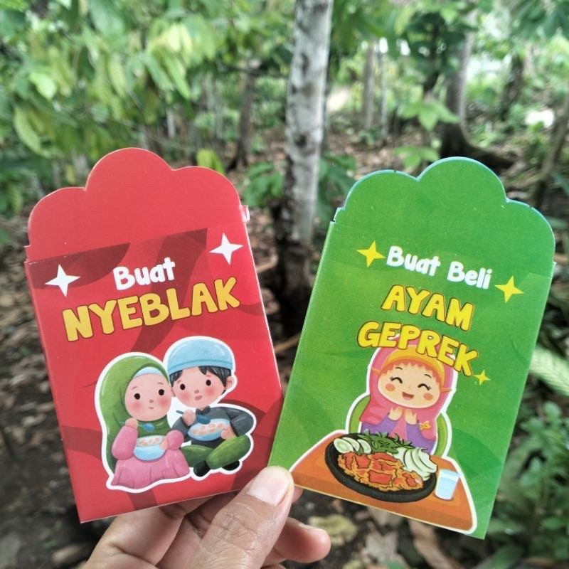 

(Bebas pilih) ISI 10 Amplop THR lebaran eid al fitr unik estetik angpau Medium Large