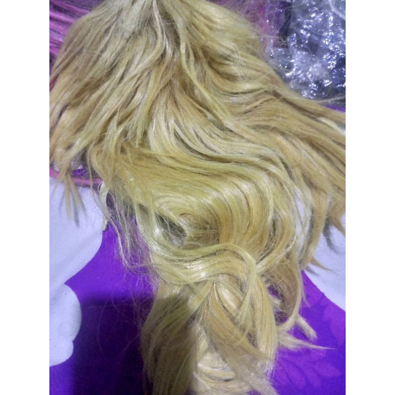wig second Kagamine len dan second wig ungu