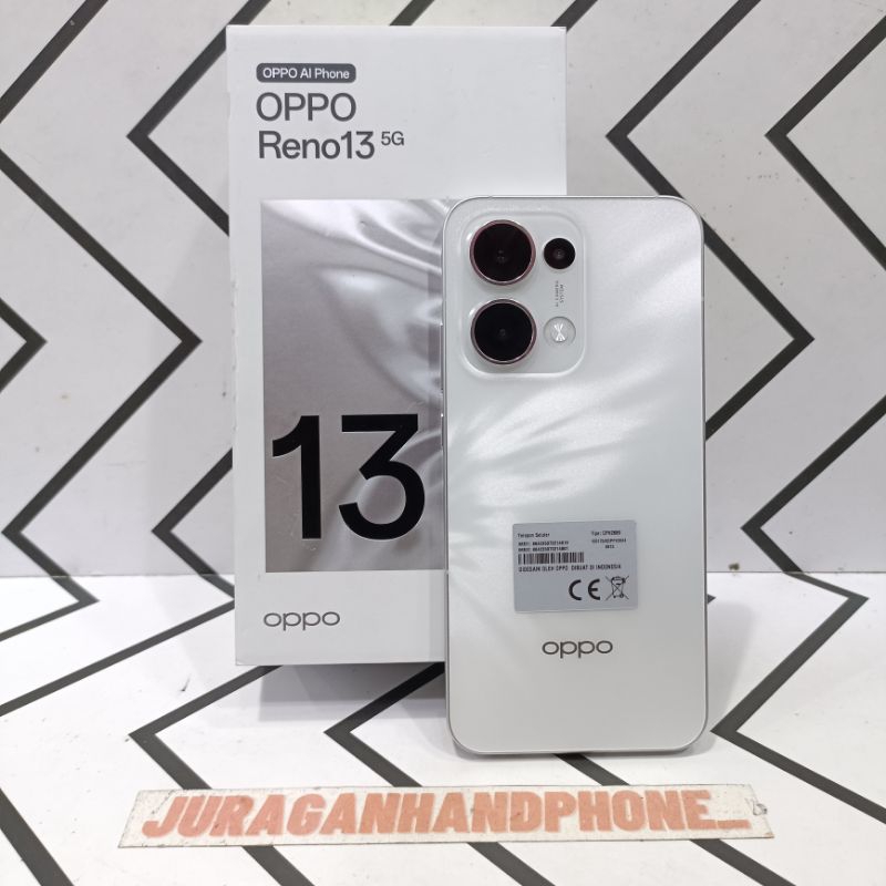 OPPO RENO 13 5G 12/256GB HP BEKAS SECOND FULLSET