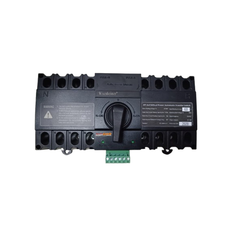 Change Over Switch 4P 630A Motorized ATS Ohm Saklar 630 A Wisenheimer