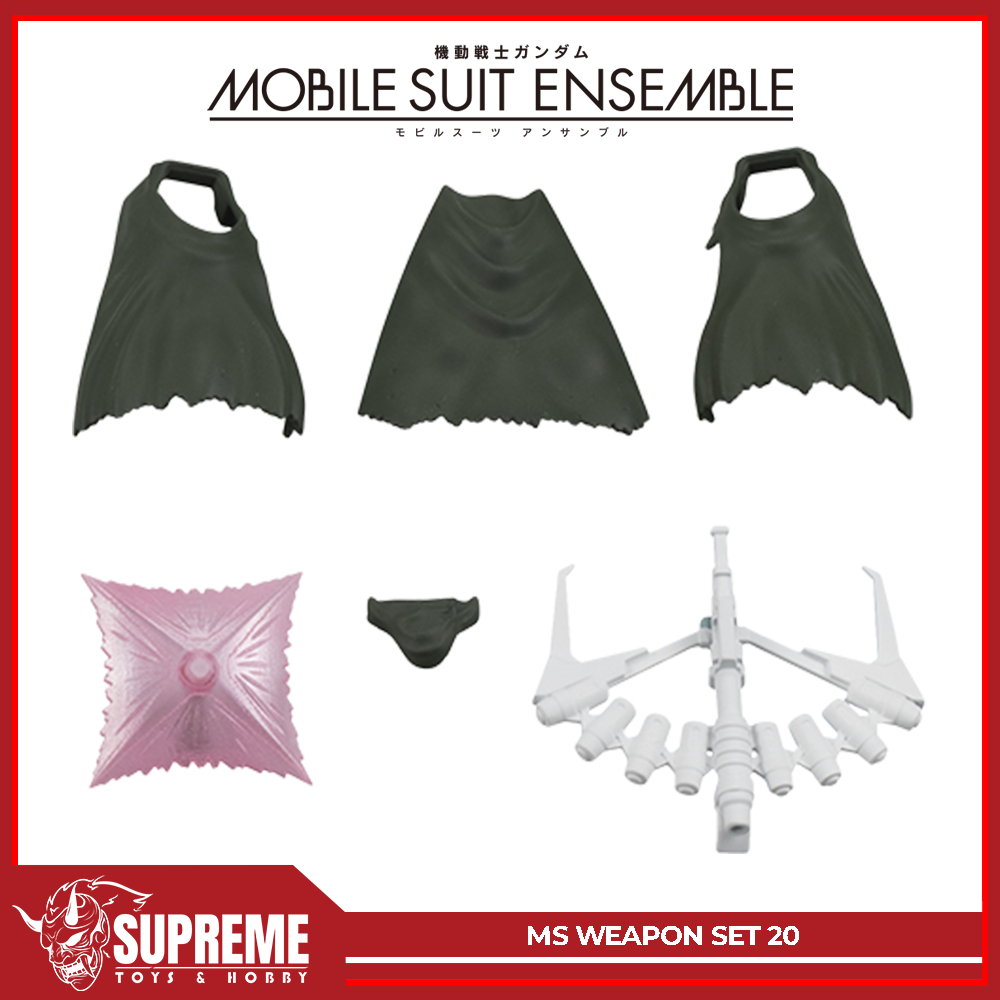 Mobile Suit Ensemble 20 - MS Weapon Set ( Crossbone Gundam X-1 X-2 )