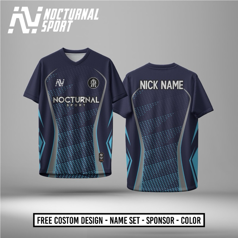 JERSEY BADMINTON CUSTOM NAMA LOGO DAN SIPONSOR