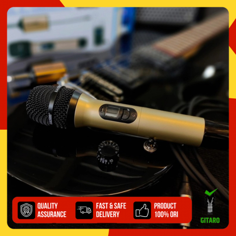Mic Wireless Murah Mantab EALSEM ES 101 ES101 Professional UHF Mic
