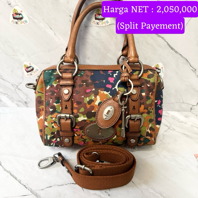 NET-Preloved Fossil Maddox Speedy Small FullSet