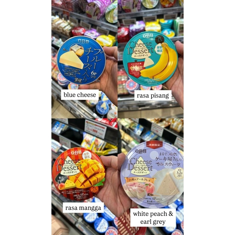 READY STOCK qbb / kraft cheese desset jepang / cemilan keju jepang
