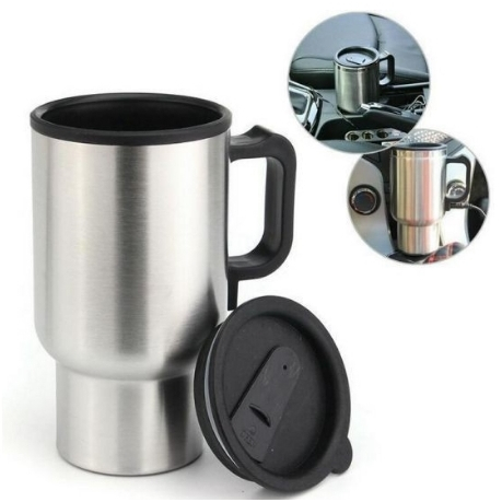 Cangkir Penghangat Pemanas Air Teh Kopi Hangat Panas Heater Mobil 12 Volt