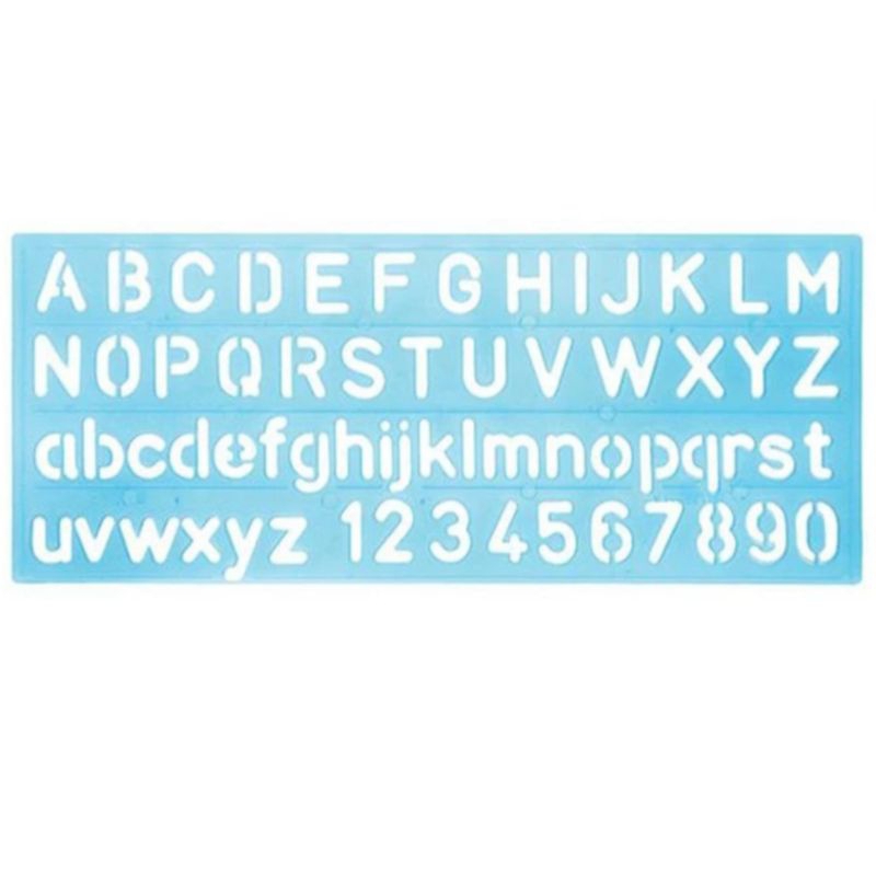 

Penggaris Cetakan Huruf Angka butterfly HA 300