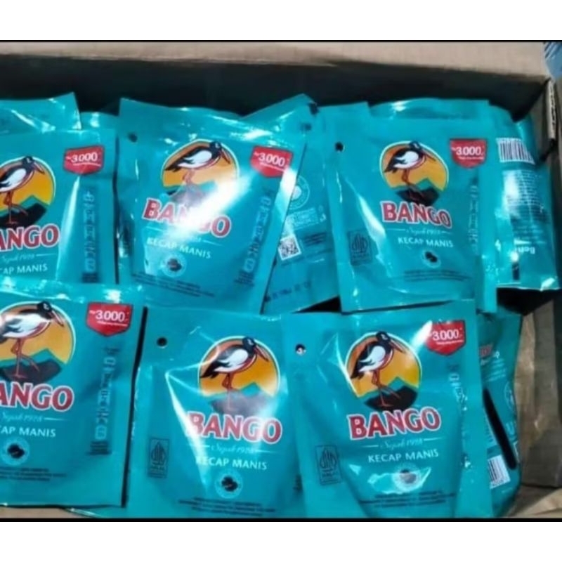 

kecap refil Bango Manis 4 pcs isi 77gr
