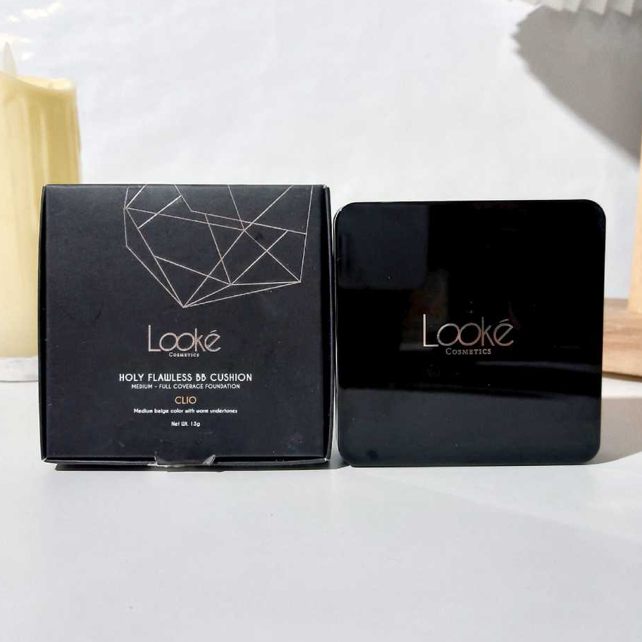PRELOVED LOOKE HOLY FLAWLESS BB CUSHION SHADE CLIO