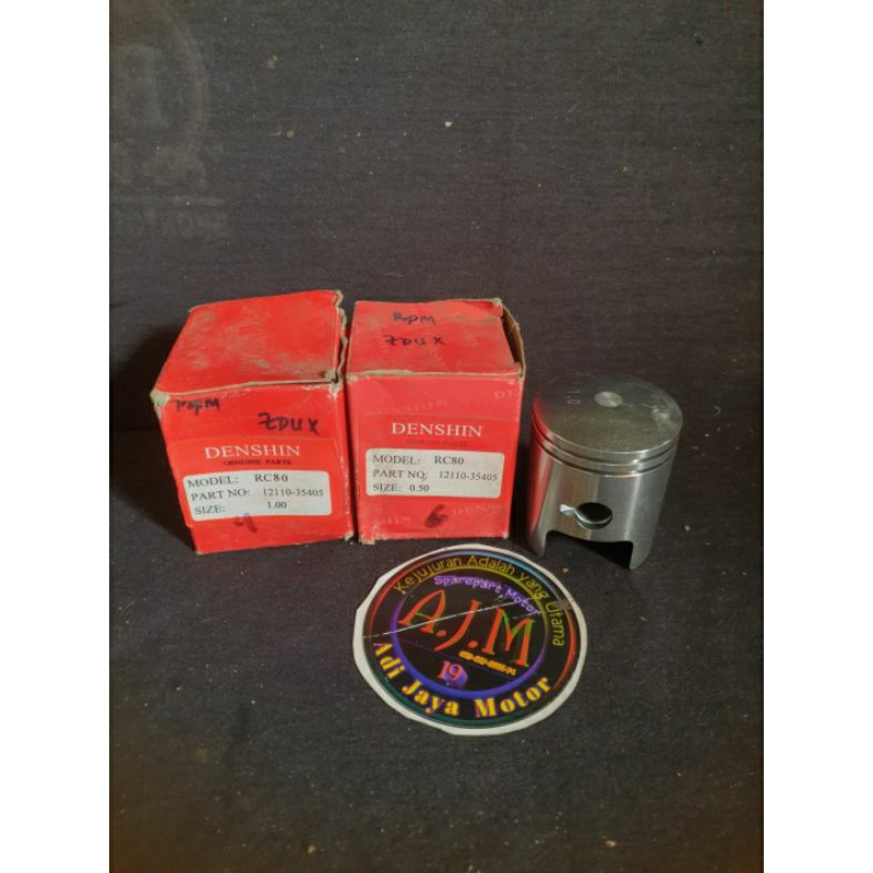 Piston Seher Suzuki RC80 Os Oversize 50 100