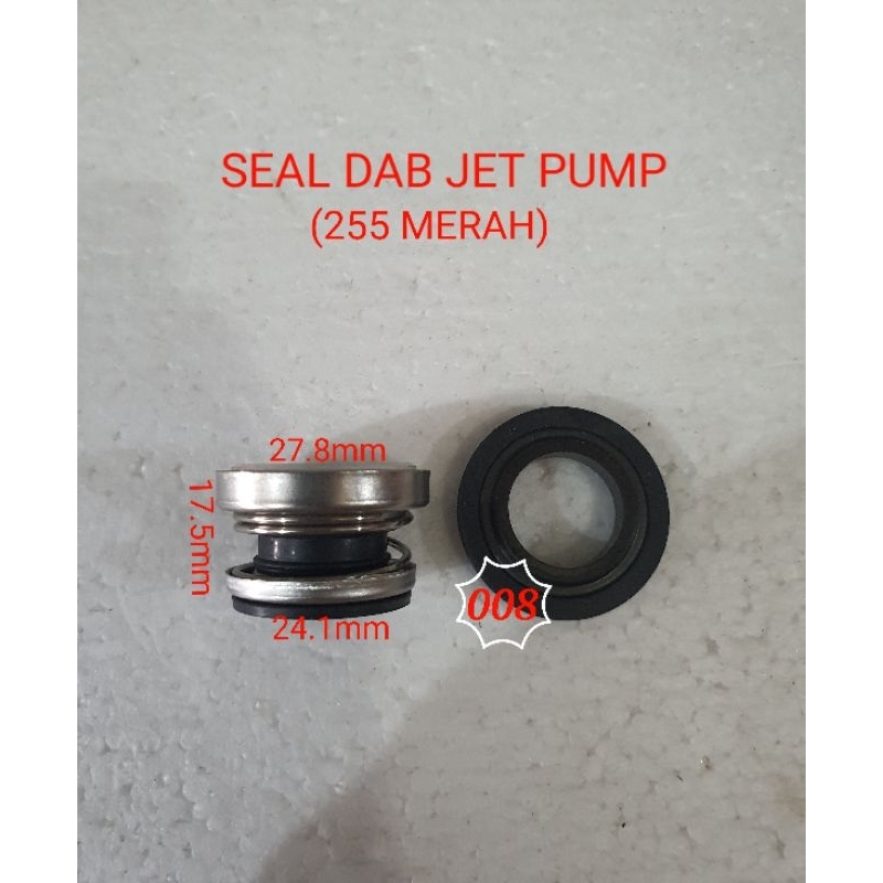 Seal pompa air Dab JETPUMP 255 Dab merah - kingelectronicmedan