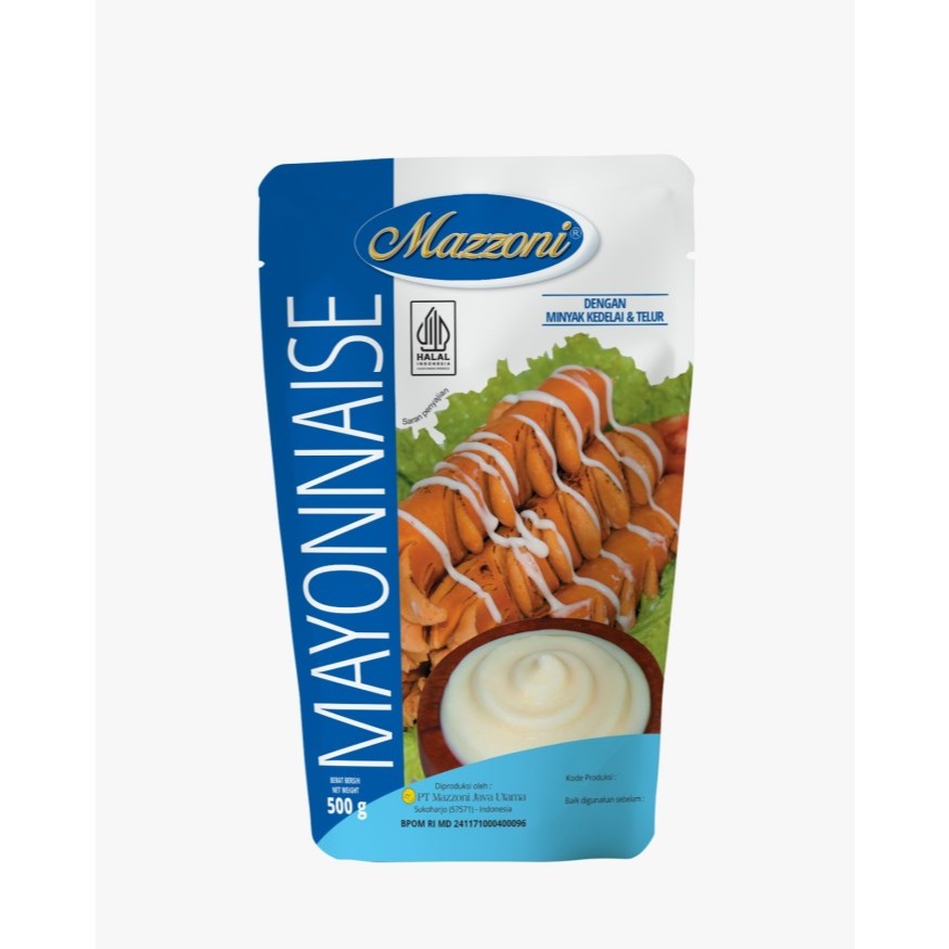 

Mayones MAZZONI Ekonomis Kemasan Biru 500 gr Mayonnaise