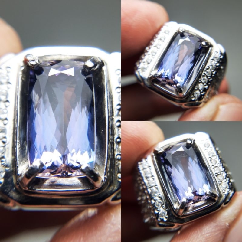 Natural Tanzanite Mirip Sapphire/Safir Blue Safir Srilangka/Srilanka Selon/Ceylon Ruby Burma Biru Ri