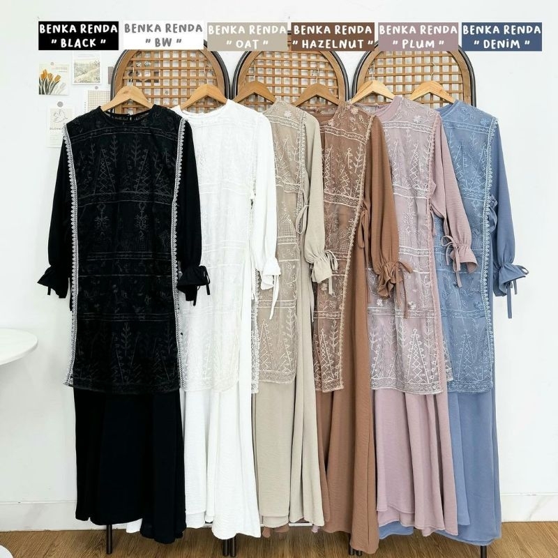 [READY STOCK] BENKA SET TUNIC BY LOCANA LABEL || BENKA SET DRESS || BENKA SET