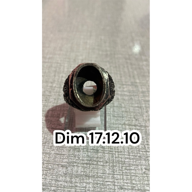 Ring cincin koin/emban koin full ukir