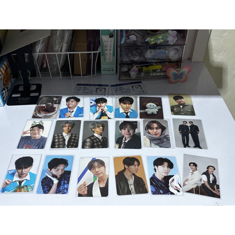 Super Junior Photocard |Donghae Shindong Kyuhyun Yesung