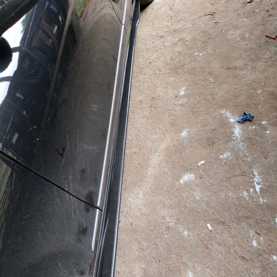 Splitter Side Skirt Mercedes Benz C200 W204 C250 W205 Carbon Kevlar