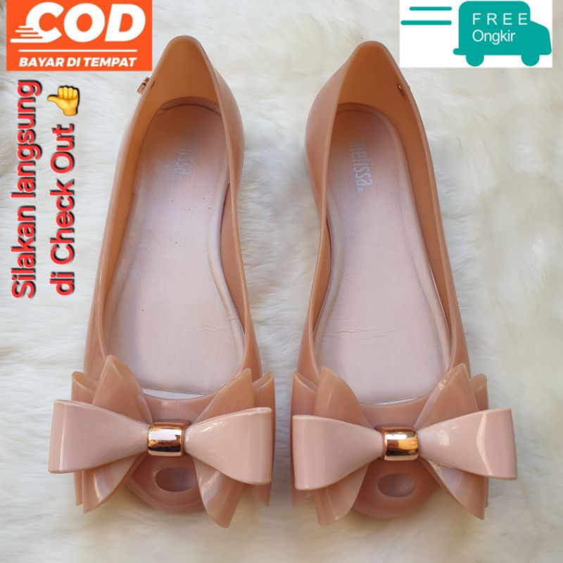 Sepatu Melissa Flat Shoes Wanita Size 36