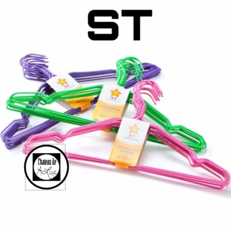 Hanger Kawat Warna warni Hanger DEWASA Tebal BEST SELLER