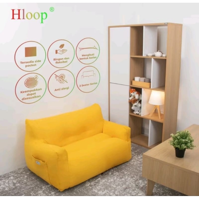 Sofa Bean Bag 2 seater good preloved