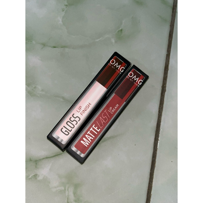 omg lipcream dan lipgloss