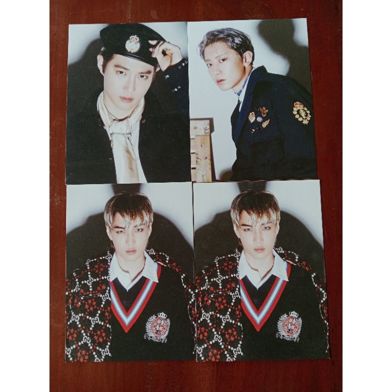 postcard tempo suho kai chanyeol