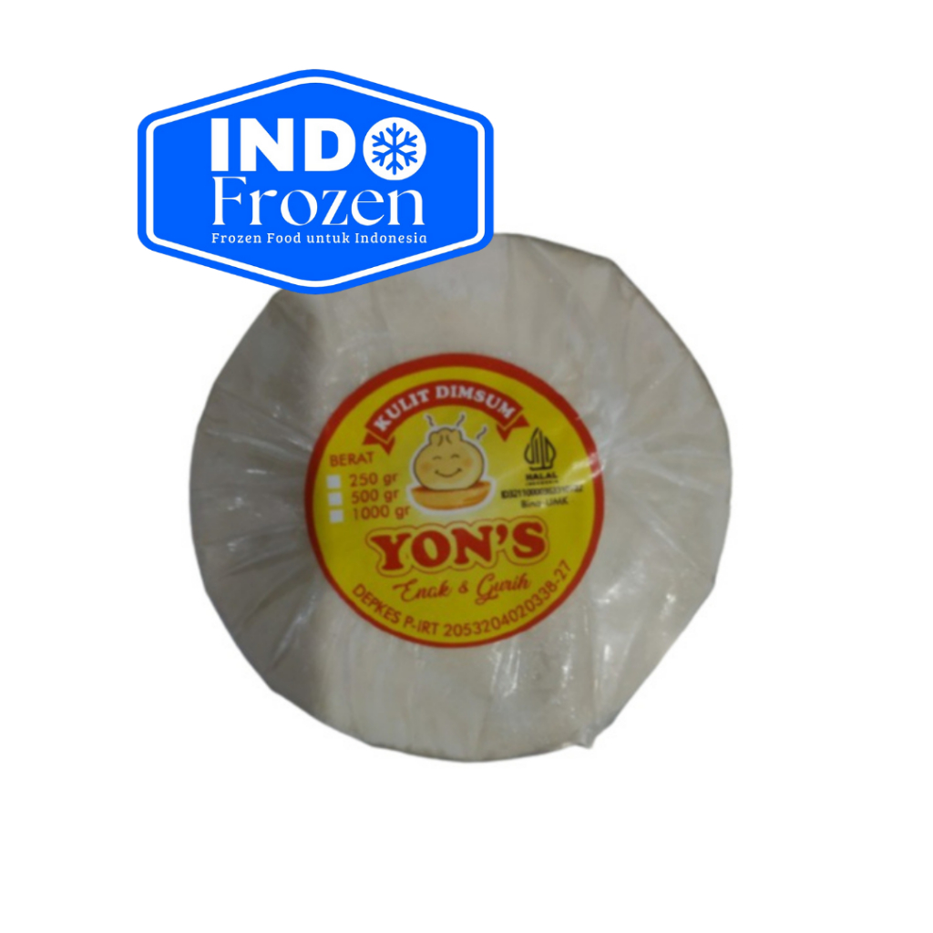 YON'S KULIT DIMSUM PUTIH KECIL UKURAN 7 CM
