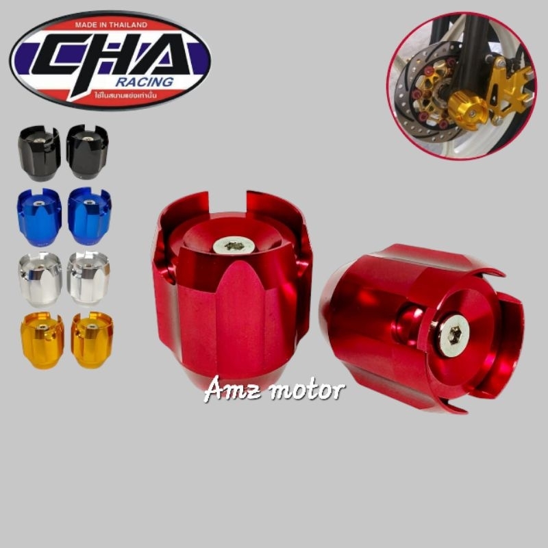 JALU AS RODA DEPAN FUL BESI VARIASI AKSESORIS MOTOR JALU AS DEPAN BESAR CNC UNIVERSAL MOTOR