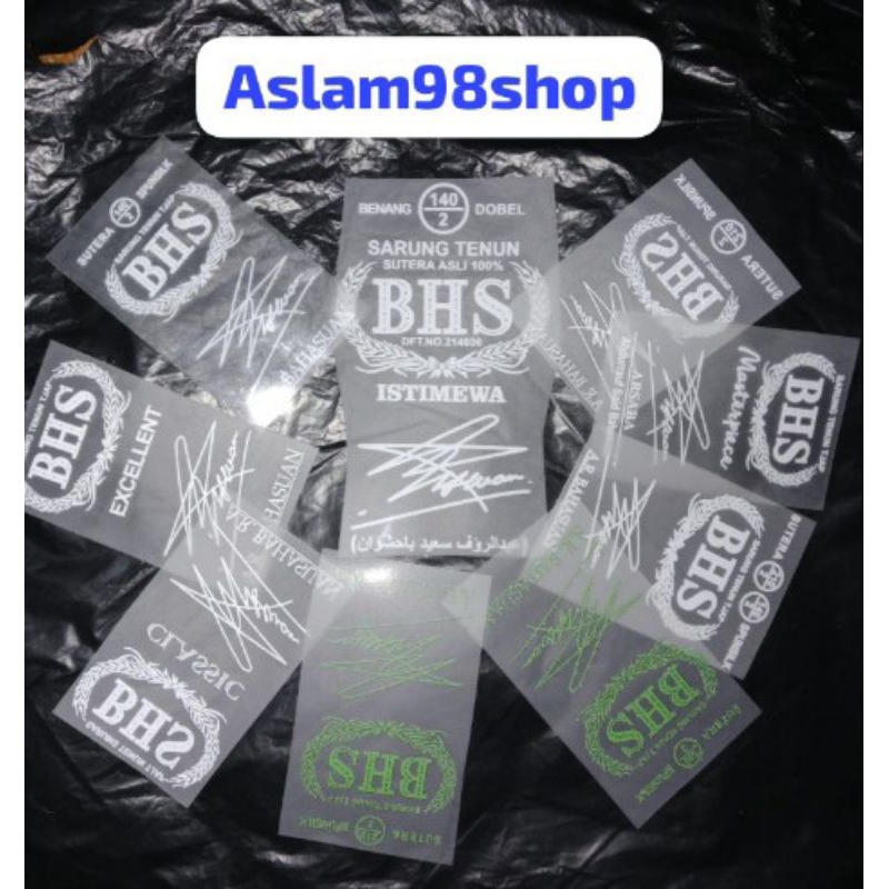 

LOGO SABLON B*S STIKER SETRIKA