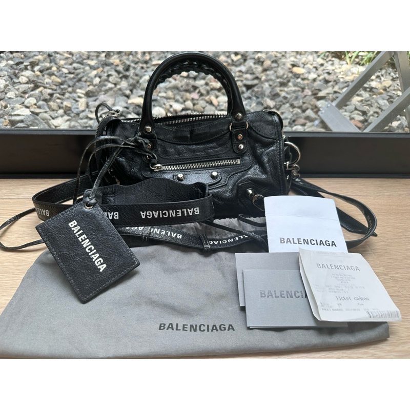 Balenciaga Mini City Black 2022