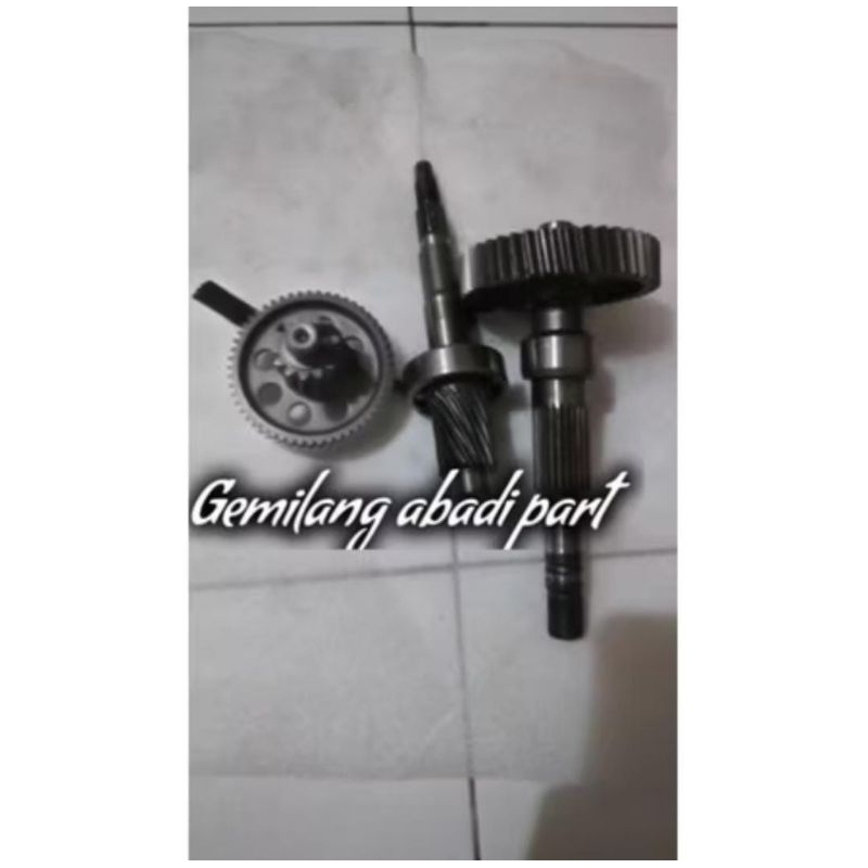 Gear box gear gardan as pully as rasio vario 125