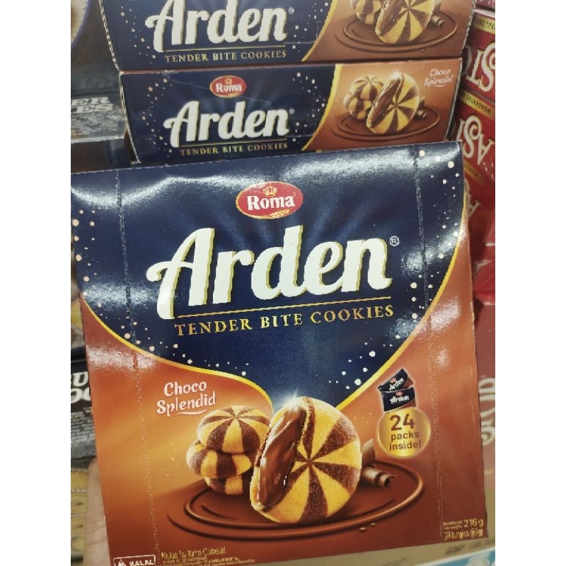 

Roma Arden box isi 24pcs/ 250gram rasa Choco splendid edisi lebaran limited