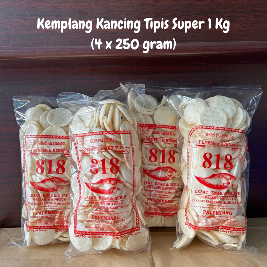 

PAKET KEMPLANG KANCING TIPIS SUPER (4 BKS X 250 GR)