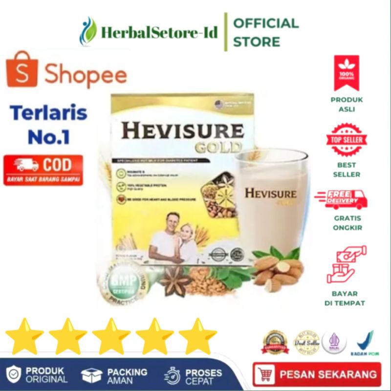 

SUSU HEVISURE GOLD PLUS ASLI ORIGINAL SUSU ATASI DIABETES KENCING MANIS INSULIN PANKREAS