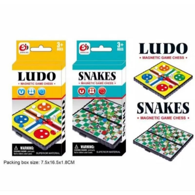 MAINAN ANAK ULAR TANGGA MINI MAINAN JADUL