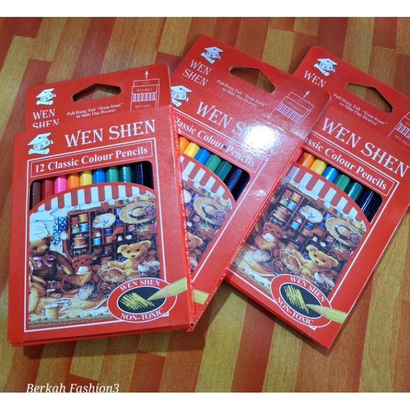 

Cat Kayu 12 warna